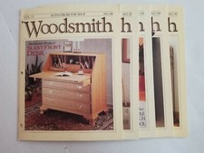 Woodsmith "Notes From The Shop" Issues 86-90 from 1993, EUC