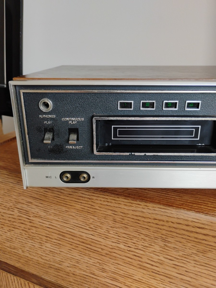 SAVE $14 NOW Panasonic RS-806US 8-Track Recorder/Player- Works