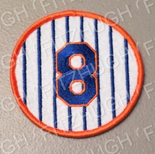 SALE: GARY CARTER NEW YORK METS HOF 2003 1986 JERSEY NUMBER #8 PATCH