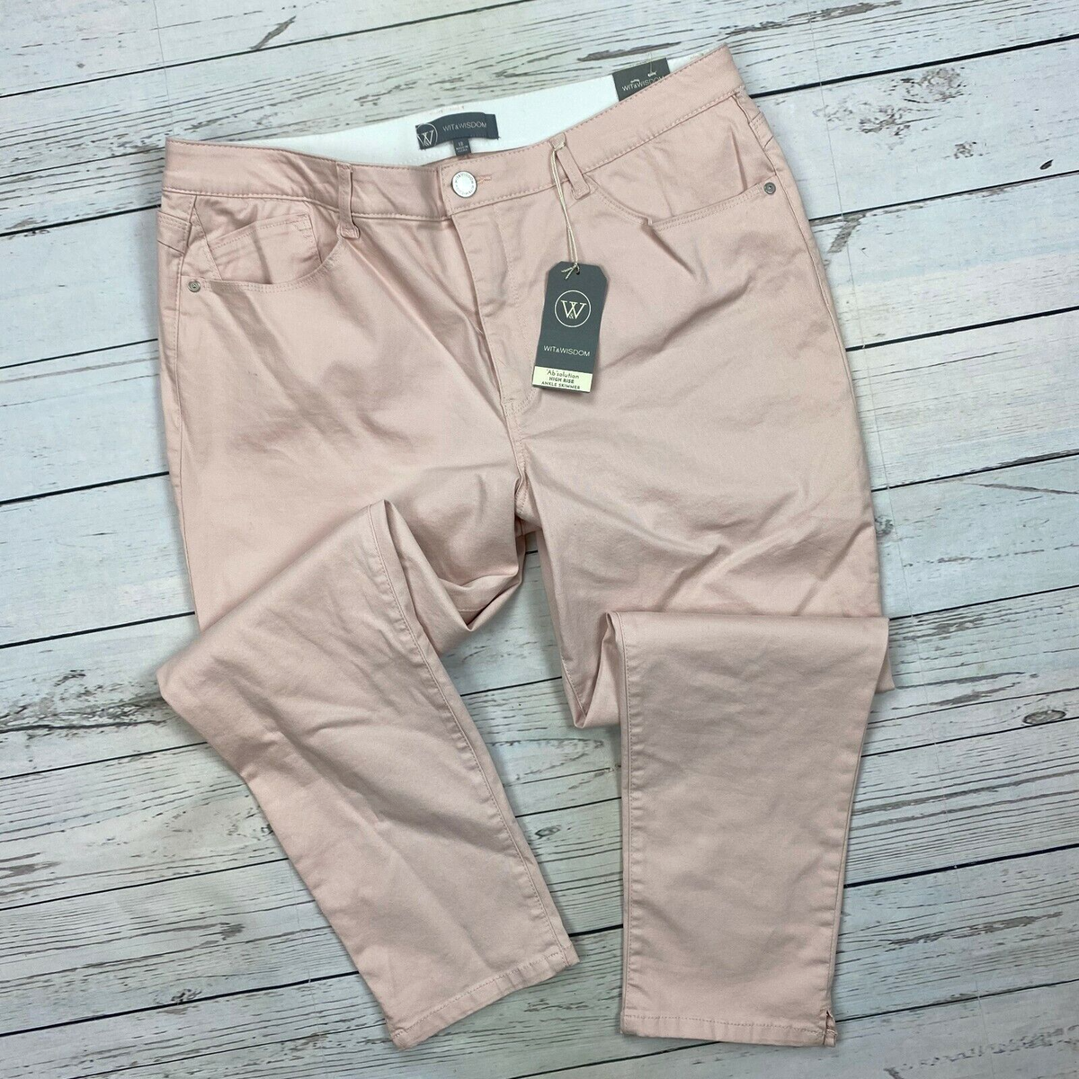 Wit & Wisdom Ab Solution Ankle Skimmer Jeans Size 18 Women's Wit & Wisdom Ab Solution Ankle Skimmer Jeans Size 18 Women's