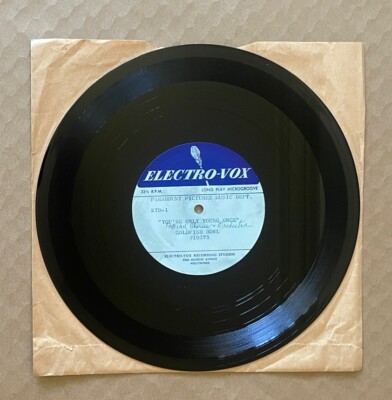 You're Only Young Once - Fabian (Love In A Goldfish Bowl Acetate)