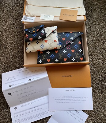 100% Authentic Louis Vuitton Game On Kirigami Pochette Logo 100% Authentic Louis Vuitton Game On Kirigami Pochette Logo
