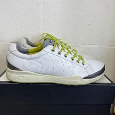 Ecco Biom Hybrid Yak Leather White Leather Golf Shoes Men's 46 EU/12-12.5 US