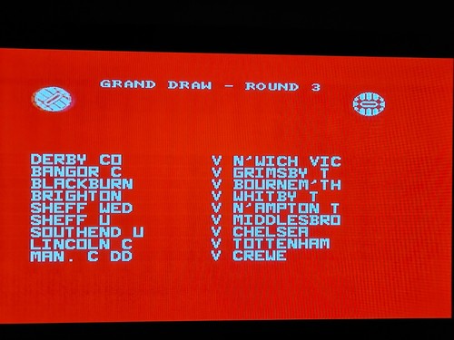 F.A. CUP FOOTBALL (TAPE ONLY) - ZX SPECTRUM / AMSTRAD - RICOCHET 1987 - Afbeelding 6 van 9
