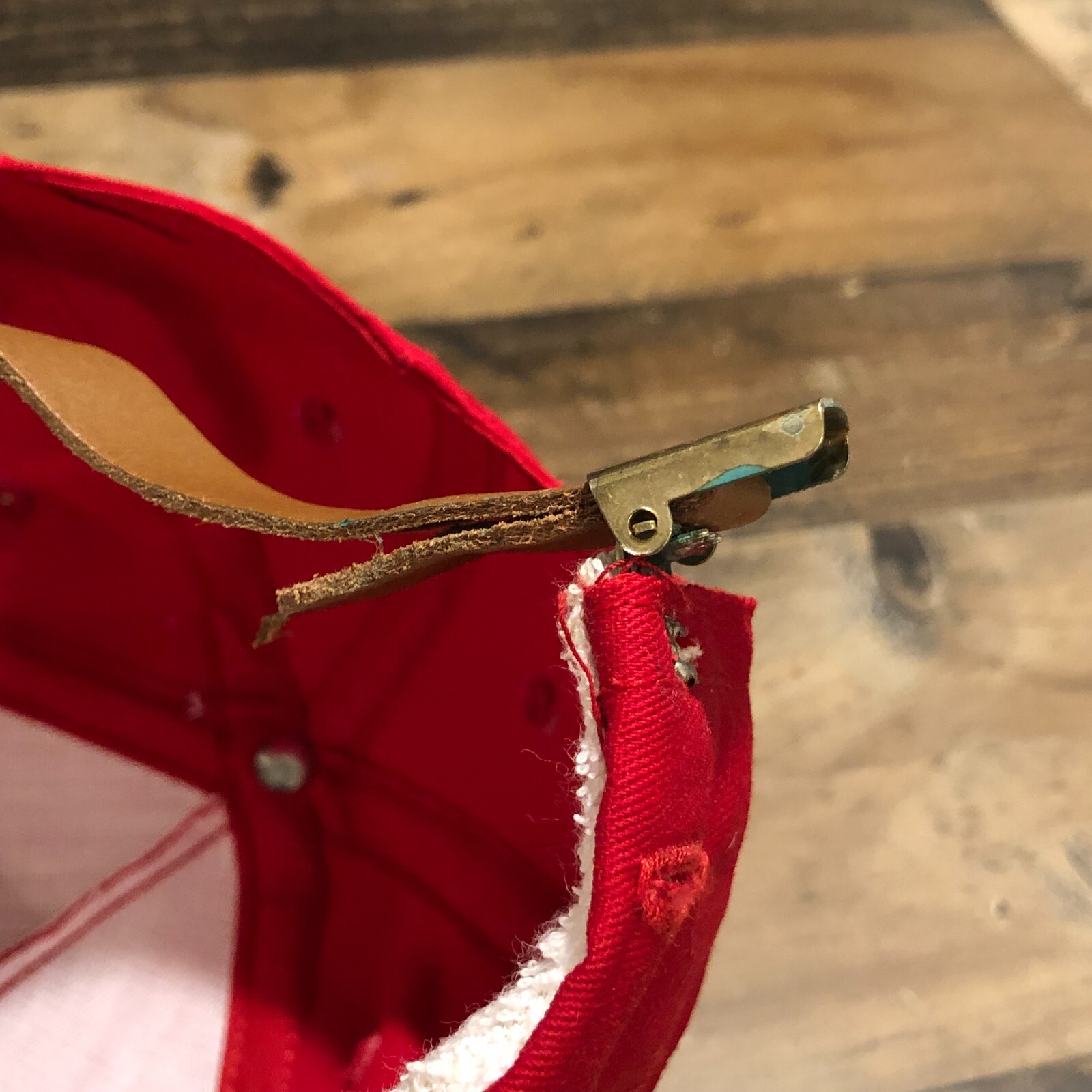 VTG Broad Rack Structures Hat Strapback Baseball … - image 8