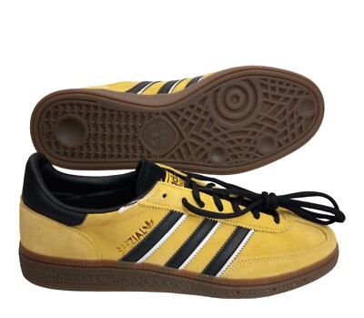 Adidas Originals Handball Spezial Men's Size 8.5 Suede Oat Black IF9014
