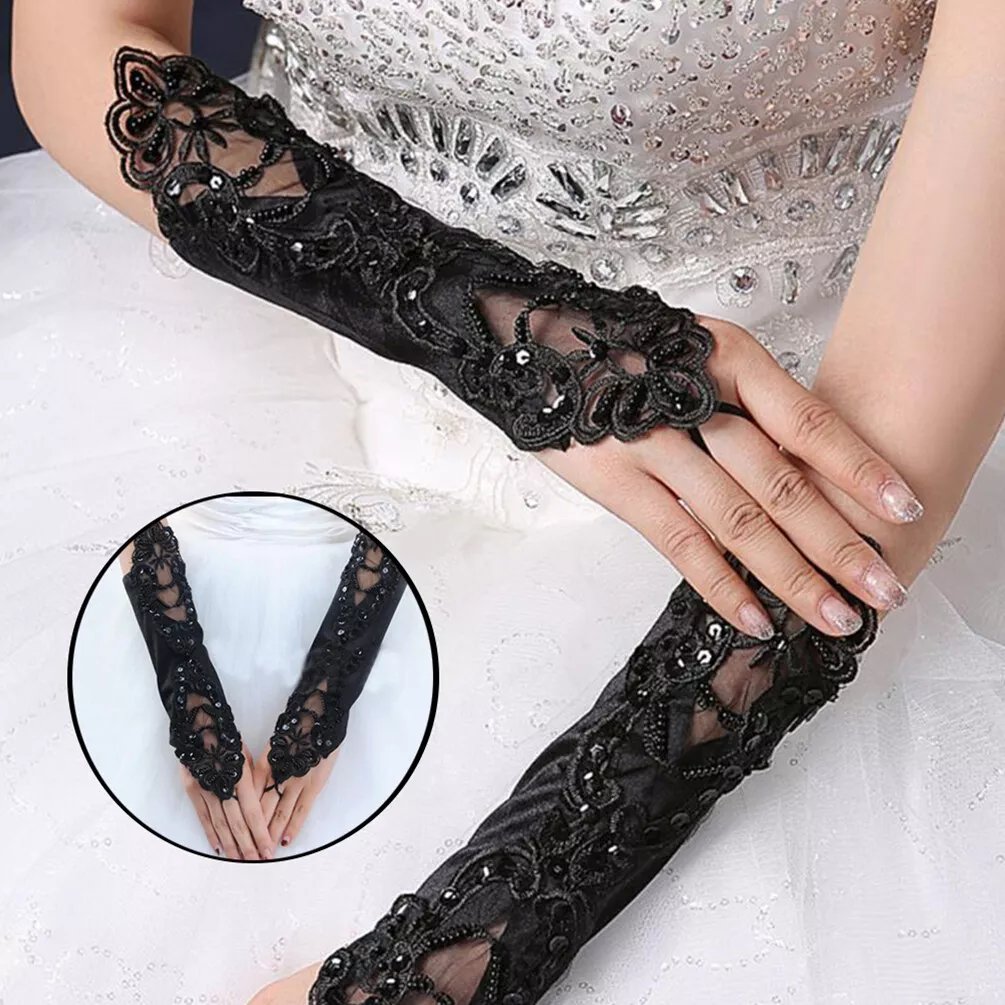 Full arm on sale lace gloves