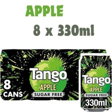 Image of Tango Sugar Free Cans 8 x 330ml (Pack of 8) Multiple Flavours