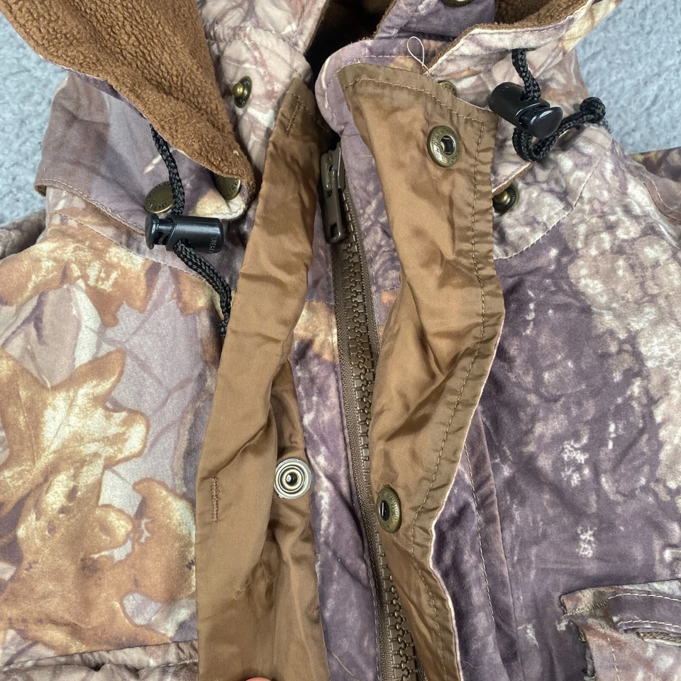 Herters Extreme 3-In-1 Gore Tex Hunting Jacket Men Large Hardwood Camo Insulated - Image 3 of 4