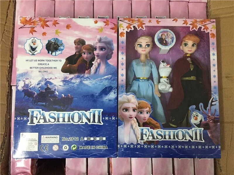 3pcs Fashion Princes Doll 11 inch  Doll Set with Premium new Dresses Shoes
