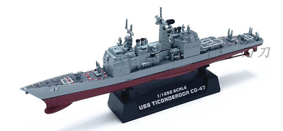 その他 Easy Model Warship 1:1250 - USS Ticonderoga Cruiser CG-47 - EM37401 6g7v4d0 1:1250 Uss Ticonderoga Cruiser Cg-47 Finished Military Ship
