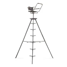 Portable Tripod Swivel Seat Stand 360 For Game Hunter Deer Turkey Ladder 12 ft. 