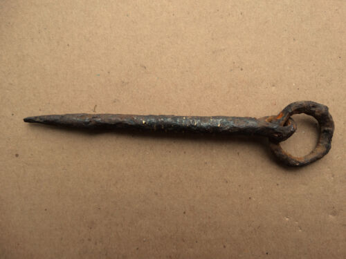 Rare Viking - Kievan Rus Pin pour vêtements avec ornement d'or 9-10 AD - Photo 1 sur 7