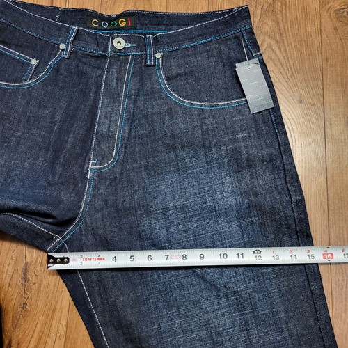 COOGI Jeans Men's 36x32 Straight Blue Denim C57149 Baggy Y2K Streetwear Casual - Picture 11 of 16