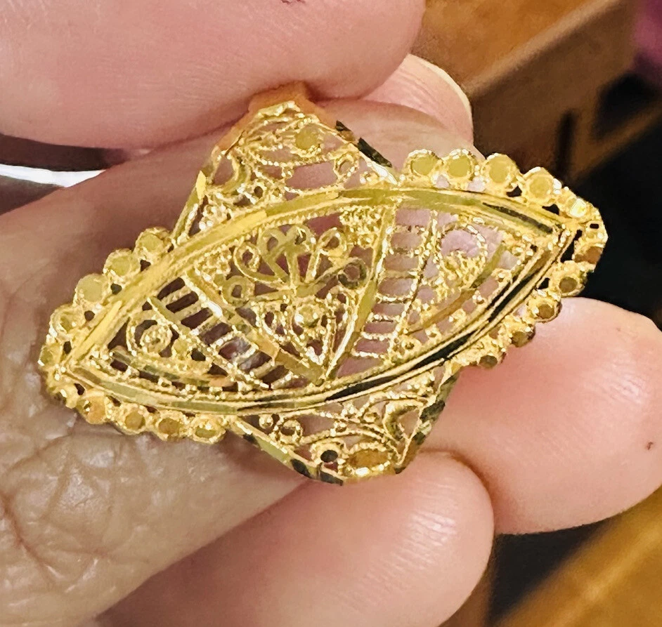 22k saudi 2024 gold ring price