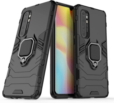 COVER FOR XIAOMI MI NOTE 10 LITE MAGNETIC HARD SHOCKPROOF CASE ARMOR RING