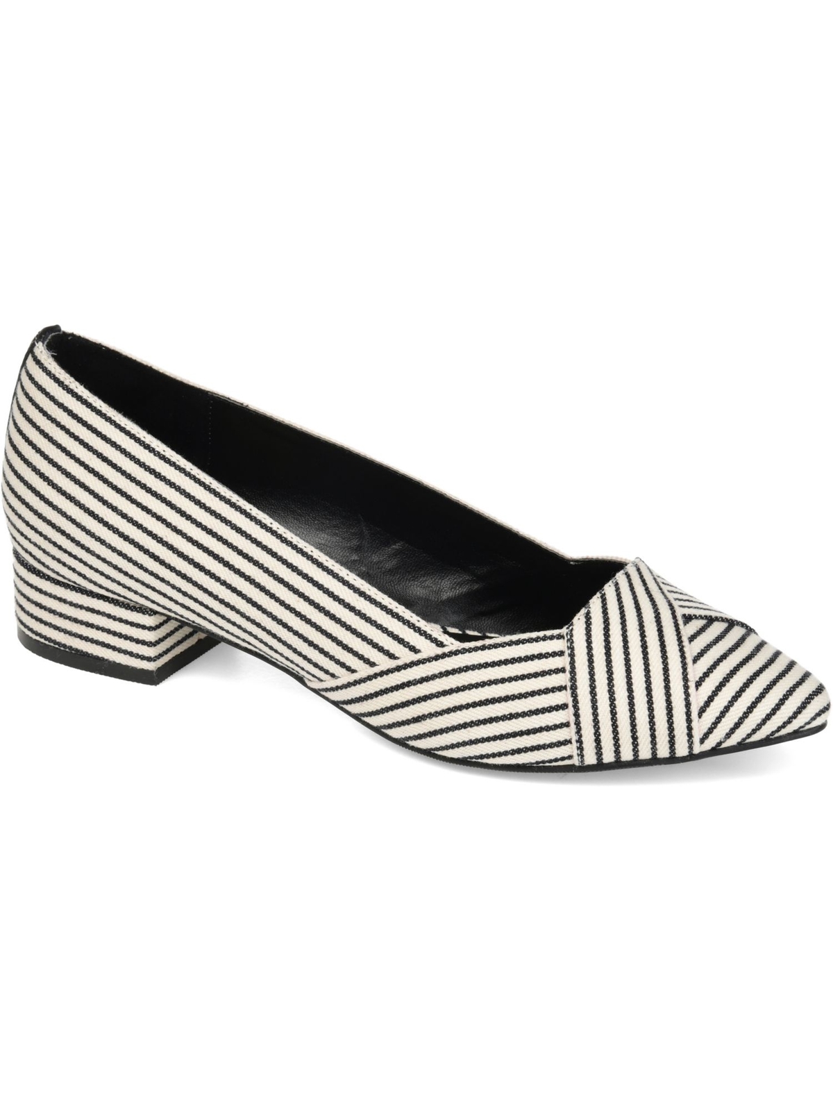 Женские белые мокасины Justine без шнуровки на каблуке из коллекции JOURNEE, 7 М