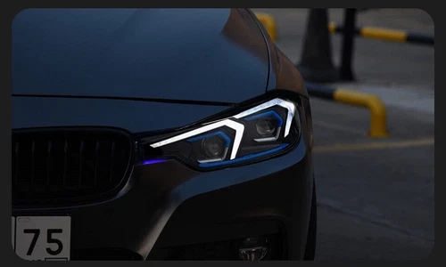 For BMW F30 F35 3 Series 2013-2019 LED Headlight Assembly Projector Turn Signal - Picture 4 of 9