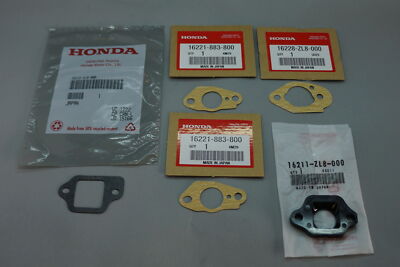 HONDA CARB GASKET KIT 16211-ZL8-000 16221-883-800 16228-ZL8-000