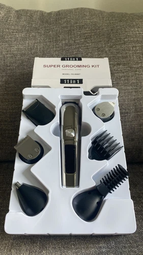 Cordless Men's Professional Electric Barber Hair Trimmer Clipper Body Beard Kit - Picture 9 of 10