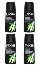 4x Axe Kilo 4oz Body Spray Mandarin Sandalwood Deodorant Body Spray NO Aluminum