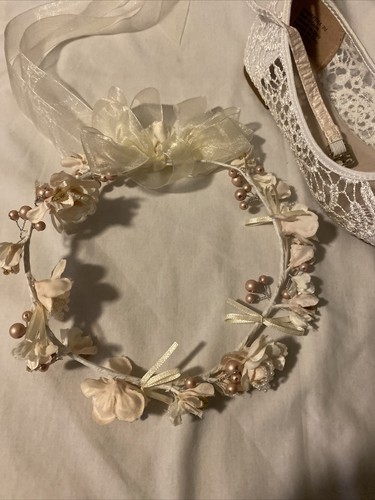 Flower Girl Dress - Ivory - Size 14 - David’s Bridal - Picture 9 of 11
