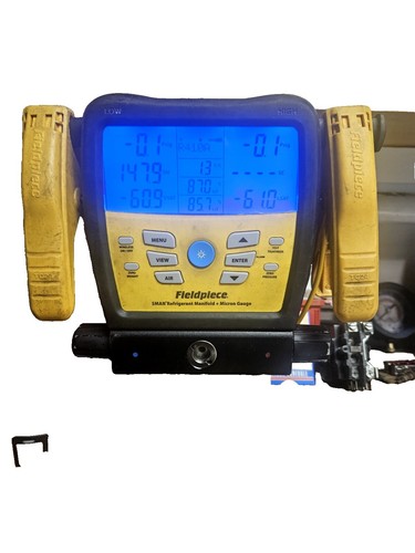 Upgraded New 42006 Test And Charge Manifold Set, With 3-1/8" (80 Mm) Gauge