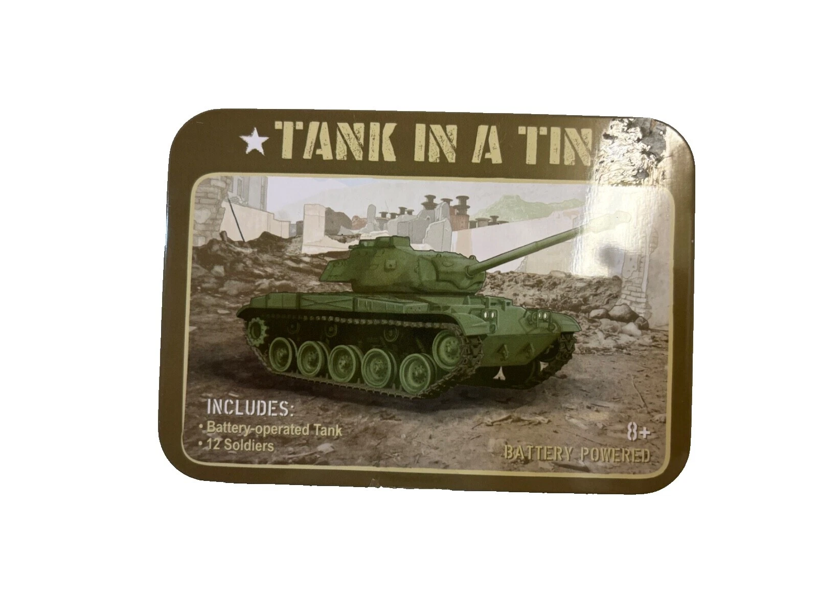 Boys & Girls Tank Tin Toy Soldiers