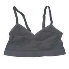 Womens Maidenform Flexees Black Shaping Bra Size Large  Cool Comfort FLS100