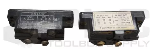 LOT OF 2 GENERAL ELECTRIC CR115B2 LIMIT SWITCH 575V