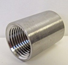 New Lot of 10 PCS    FNPT Straight Coupling 304 Stainless Steel 150