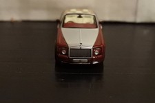 Minichamps Rolls Royce Phantom Drophead Coupe 1/43 Silver/Red Brown