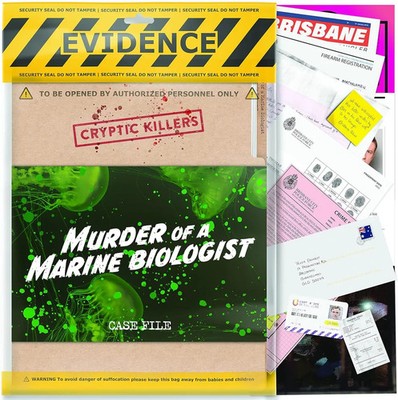 Cryptic Killers Ungelöstes Rätselspiel - Mord an einem Meeresbiologen