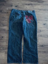 Y2K Rocawear Embroidered Baggy Skater Jeans