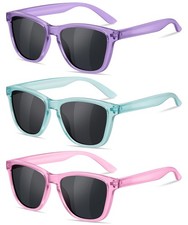 Rsqqav Kids Polarized Sunglasses For Girls Boys Uv400 Protection Classic
