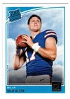 2018 Panini Donruss #304 Rated Rookie Josh Allen RC Buffalo Bills