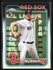 2024 Topps Chrome Refractor Chris Murphy RC Boston Red Sox