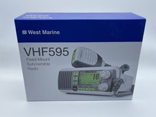 West Marine VHF595 Radio sommergibile montaggio fisso nuova con scatola