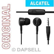 Alcatel Auricolare Originale In-ear Wh82 Black Per Shine Lite Smart Tab 7 Wind