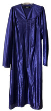 Solid Purple Tall Size Balfour Graduation Gown and Cap with Zipper Closure