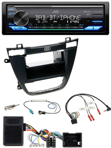 JVC Bluetooth DAB USB Lenkrad Autoradio für Opel Insignia ab 08 schwarz - Bild 1 von 11