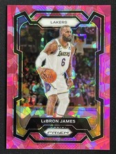 Lebron James 2023-24 Panini Prizm Pink Ice Prizm #63 -k9