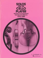 Solos For The Cello Player With Piano Accompaniment 1959 Otto Deri Handel Fauré