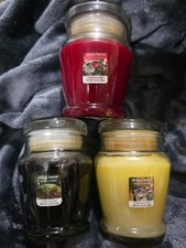 Image of Set of 3 Yankee Candle Simply Home 102g Jars. Rare, HTF, Retired.