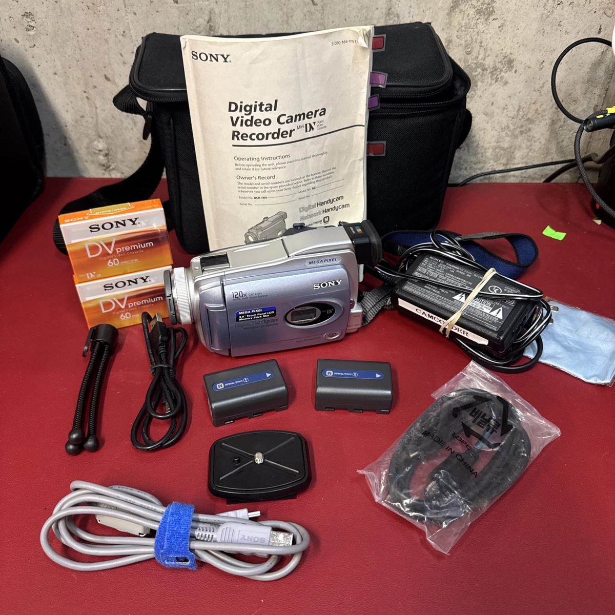 Sony Handycam MiniDV 40-60x Optical Zoom Camcorders for sale | eBay