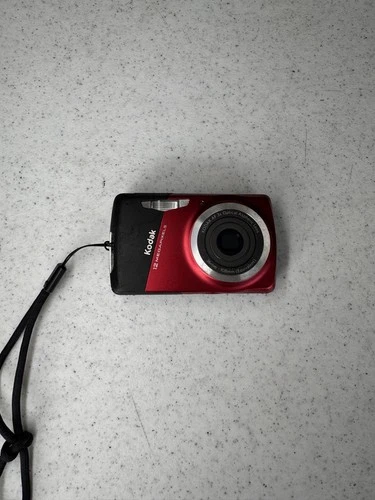 Kodak EasyShare M530 12MP Red Compact Digital Camera - With Battery Works