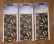 Bondex Batman Iron On Patches Lot of 3 No Sew 5"x7" Crafting Sewing Polyester