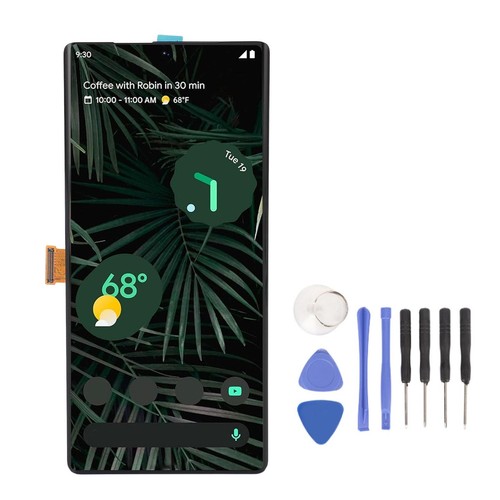 Google Pixel 7 Handyhülle OLED Display Mit Rahmen Für Google Pixel 7 - Touchscreen-Ersatz In Schwarz Display Pixel 6