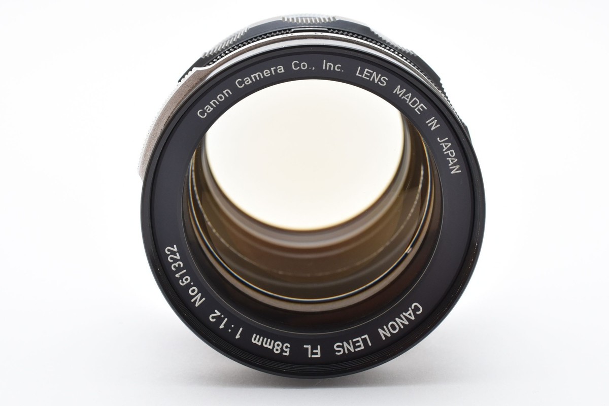 キャノン FL 58mm f/1.2 Standard Lens 3932 CANON FL 58mm f/1.2 Standard Lens for FL Mount 3932 | eBay