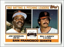 1983 Topps #171 Giants TL Joe Morgan